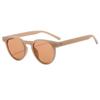 Lentes de Sol Negros para Mujer, Lentes de Sol Anti-UV Ins de Gama Alta 2024 Retro para Conducir, Protección Solar, Modernos, para Cara Redonda