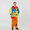 Nuevo disfraz de payaso con parche de Halloween para cosplay, disfraz de actuación, traje de baile transfronterizo, fábrica de ropa