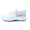 Sapatos de Golfe, Sapatos de Golfe Femininos de Cadarço Rápido, Travas Fixas, Solas Antiderrapantes
