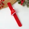 Boneca de Pelúcia Desenho Animado Argola Anel Pulseira de Casal Presente para Crianças Meninas Natal Alce Boneco de Neve Acessórios Decorativos