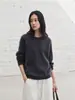 Ropa Zhengqite/2026 Otoño e Invierno Suéter de Cachemir Cepillado de Cuello Redondo Suave Tejido de Manga Larga para Mujer en Otoño