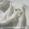Vestido Semitransparente de Organza de Tencel Satinado Suave Perlado Ropa Infantil Hanfu Tejido de Lyocell Agradable a la Piel