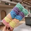 Elástico de Cabelo Estilo Influenciador para Mulheres Penteado Estilo Coreano Alta Elasticidade 50 Peças Dia das Mães