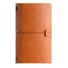 A6 Retro Hand Book Libro de Hojas Sueltas Diario Coreano de Viaje Correa Extraíble Portátil con Set de Cuadernos