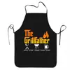 Suministro Transfronterizo Temu Shein Artículos de Uso Diario Delantales Transfronterizos Delantales Creativos para Barbacoa Delantales con Estampados Originales Comercio Exterior