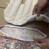 Bolsa de Compressa Quente de Tecido de Algodão, Bolsa de Lona, Bolsa de Tecido de Algodão para Aplicação Externa, Bolsa de Compressa Quente que Pode Conter Feijão Vermelho, Pó de Medicina Tradicional Chinesa, Grânulos e Sal Marinho