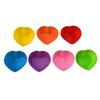 Molde de Silicona para Magdalenas Hogar Creativo Cuadrado con Forma de Corazón Varias Formas Tarta de Huevo Pastel de Arroz Pastel Herramienta para Hornear de Cocina Fábrica