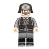 Blocos de Montar Militares Transfronteiriços Figuras Bonecos da Segunda Guerra Mundial Exército da Oitava Rota Lutando Contra Exército Alemão Exército dos EUA Meninos Montagem de Partículas Pequenas Mini Figuras