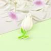 Mai Lao diy feito à mão Tulipa liga tinta gota de óleo pequeno pingente brincos colar acessórios fabricantes atacado