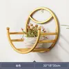 Suporte de Flores Moderno de Parede Azulejo Sem Prego Suporte de Flores Criativo Decorativo Suporte de Armazenamento de Parede Suporte de Exibição de Flores Pothos