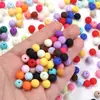 Pintura de Nuevo Tacto Bolas de Paintball Goma Pintura Goma Acrílico Bolas Cadena para Teléfono Móvil Pulsera Collar Joyería DIY Accesorios