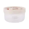 Lonchera Aislada de Acero Inoxidable 304 para Estudiantes, Práctica Lonchera Redonda, Apta para Microondas con Tapa, Tazón para Sopa, Recipiente para Alimentos, Fiambrera para Sopa