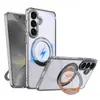Funda para Teléfono Móvil Samsung S26Ultra Aplicable Transfronteriza con Soporte Giratorio de 360 Grados Funda Protectora Anticaídas S25/S24Plus