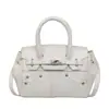 Bolso de Mano de Lujo Platino para Mujer 2026 Estilo Coreano de Moda Bolso de Hombro Único Diseño de Nicho Bolso Cruzado Casual para Mujer
