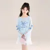 TUTU Elefantito Ropa Infantil Falda para Niñas 2026 Verano Nueva Falda Plisada Infantil Estilo Universitario Falda Corta Conjunto de Verano