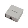 Empaques de Regalo Populares: Collar texturizado beige, pendientes, anillo, caja de almacenamiento de joyas extraíble, caja de regalo