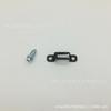 Hebilla deslizante oculta conector de mitad de camino dos en uno sujetador oculto hebilla hembra invisible gabinete armario accesorios de montaje y desmontaje rápido