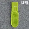 Meias de Yoga Verão Finas Femininas Profissionais Antiderrapantes Silicone Rosa Cano Longo Pilates Meia-Calça Esportiva Feminina Primavera/Verão