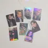 Hisocute Láser Corazón 3 pulgadas Tarjeta Pequeña Película Protectora Polaroid Cubierta Transparente Cazador de Estrellas Anti-Rayaduras Película Organizadora