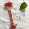 Rodillo de Jade Transfronterizo Masajeador Cuidado Facial Belleza Raspado Cristal Rosa Rodillo Masajeador de Doble Cabezal Rodillo de Jade