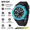 Reloj Estudiante Electrónico Multifunción Reloj con Doble Pantalla Luminosa Reloj Impermeable para Exteriores Hora de Verano Reloj Deportivo para Estudiantes