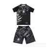 Conjunto de Traje de Boxeo Venom para Lucha, Muay Thai, Entrenamiento de MMA, Fitness Deportivo para Hombres y Mujeres Pantalones Cortos CFC de Cinco Puntos