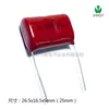 Capacitor de Filme Original CBB81 2000V823J 0.82UF 82NF P=25mm Capacitor CBB 2KV