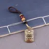 Colgante Amuleto Pixiu de Latón, Llavero de la Fortuna, Accesorio Pequeño, Estilo Étnico Vintage, Moderno, Único, Versátil