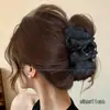 Nuevo clip de tiburón 2026 para otoño e invierno, pinza para el cabello de gran tamaño de alta gama para mujeres con cabello abundante, con diseño de lazo