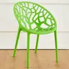 Cadeira de plástico moderna e minimalista para adultos, cadeira de jantar criativa e personalizada, cadeira preguiçosa elegante e casual com encosto para uso doméstico, cadeira de varanda