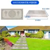 Molde para Baldosas de Cemento Piso Patio Exterior Piedra para Caminar Jardín Césped Piedra para Caminar Huerto Pavimento para Pies Modelo Decorativo