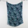 Lenço Fino de Algodão Estampado Geométrico Glub Férias de Verão Praia Toalha de Praia Lenço Protetor Solar Lenço Longo para Exterior