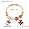 Europeu e Americano Transfronteiriço Mais Vendido Desenho Animado Fofo Mickey Mouse Pulseira Mickey Presente Infantil Joias Atacado