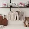 Suéter cárdigan de punto hueco para bebé para primavera y otoño Hombres y Mujeres Chaqueta de manga larga con cuello redondo para bebé niña