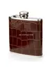 Estuche de Cuero Antiarañazos para Botella de Vino al Aire Libre Transfronterizo Pu Acero Inoxidable Cubierta Protectora de Cuero para Botella de Vino Fábrica Personalizada