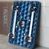 Carrinho pequeno de puxar com a mão, dobrável, leve, portátil, plataforma para transportar mercadorias, carrinho de compras, carrinho pequeno para buscar encomendas