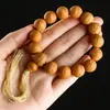 Pulseira de Contas Bodhi Olho de Fênix Nepalês para Homens, Autêntica Original Ecológica Pulseira de Contas para Segurar na Mão, Contas de Oração Olho de Fênix