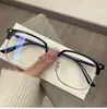 Gafas Sven Tech de Medio Marco para Hombre Lente Configurable para Miopía Luz Azul Anti-Alta Velocidad Marco Grande para Ojos para Mujer