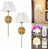Nova Luminária de Parede Sem Fio Transfronteiriça, Lâmpada RGB a Bateria para Quarto ao Lado da Cama, Iluminação de Parede para Fundo de Sala de Estar e Escada