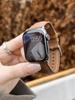Pulseira Macia de Pele de Cordeiro Cor Starlight Adequada para Apple S10 Watch S11Iwatch9 Geração Applewatch8Se