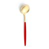 Popular cubertería de acero inoxidable Portugal de 4 piezas, cuchillo, tenedor y cuchara, juego para comida occidental, cuchillo para bistec, suministros para hotel y restaurante