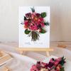 Marco de Fotos de Flores Secas Bolsa de Material DIY Caballete Flor Eterna Espécimen de Planta Pegatina Hecho a Mano Salón Actividad de Construcción Grupal Marco