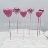 Día de San Valentín espuma polvo grueso amor, recortes de polvo fino amor (cada 8 colores) decoración del festival