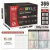 Marcadores de Acrílico Líquido Directo Transfronterizos, 408 Colores, Marcadores de Punta Suave para Pintura DIY y Graffiti Artístico