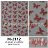 Adesivos de Unha Fofos Rosa e Branco com Novo Relevo e Laços Transfronteiriços Adesivos de Laços Simples e Doces para Manicure