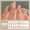Dicas de Unhas com Pedras de Diamante Mais Vendidas no Tiktok, Arte de Unhas, Adesivos de Unhas Postiças, Unhas Longas Usáveis Feitas à Mão de Alta Qualidade Atacado
