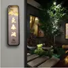 Números de puerta, números de puerta de sala de mahjong estilo antiguo, números de puerta iluminados para hotel, números de puerta de sala privada de restaurante, números de puerta de sala de té hechos a medida