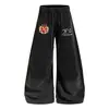 Calça Jogger Oreeta Estilo Vintage Lavado Retrô Americano Unissex Tendência Design High-Street Streetwear Calça Casual