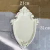 Porta-Retrato de Gesso Estilo Europeu Suporte de Exibição de Joias Armazenamento de Colares Bandeja para Fotos Exibição de Joias Brincos Anel Adereços