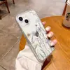 Funda de teléfono floral elegante de estilo popular en Etsy, TPU transparente, adecuada para iPhone 16 Pro, anticaídas, funda suave ultrafina